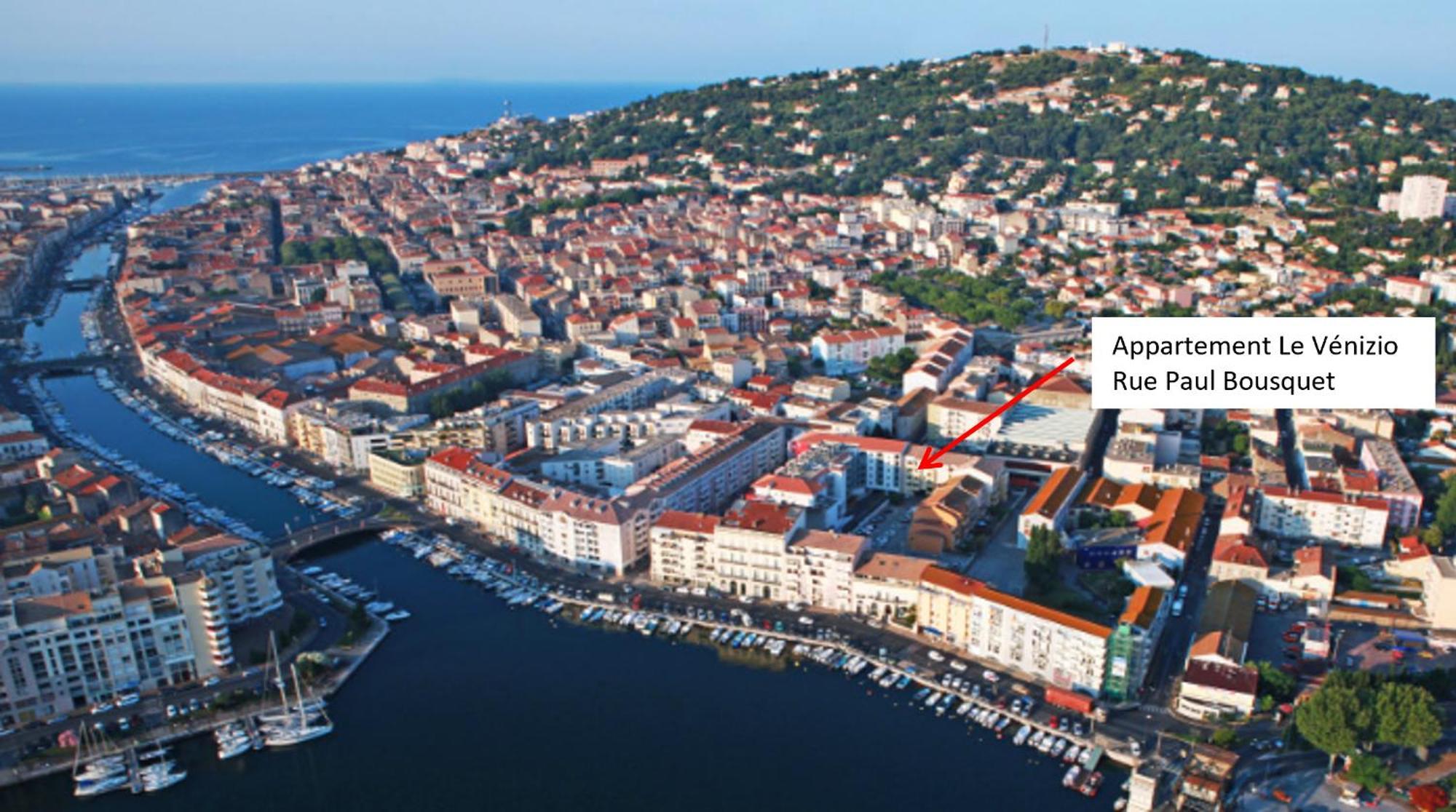 Le Venizio - Classe 2 Etoiles - T2 Climatise, Avec Terrasse, Parking, Pret De Velos, 10 Minutes A Pied Gare Et Centre Ville Sète Exterior foto